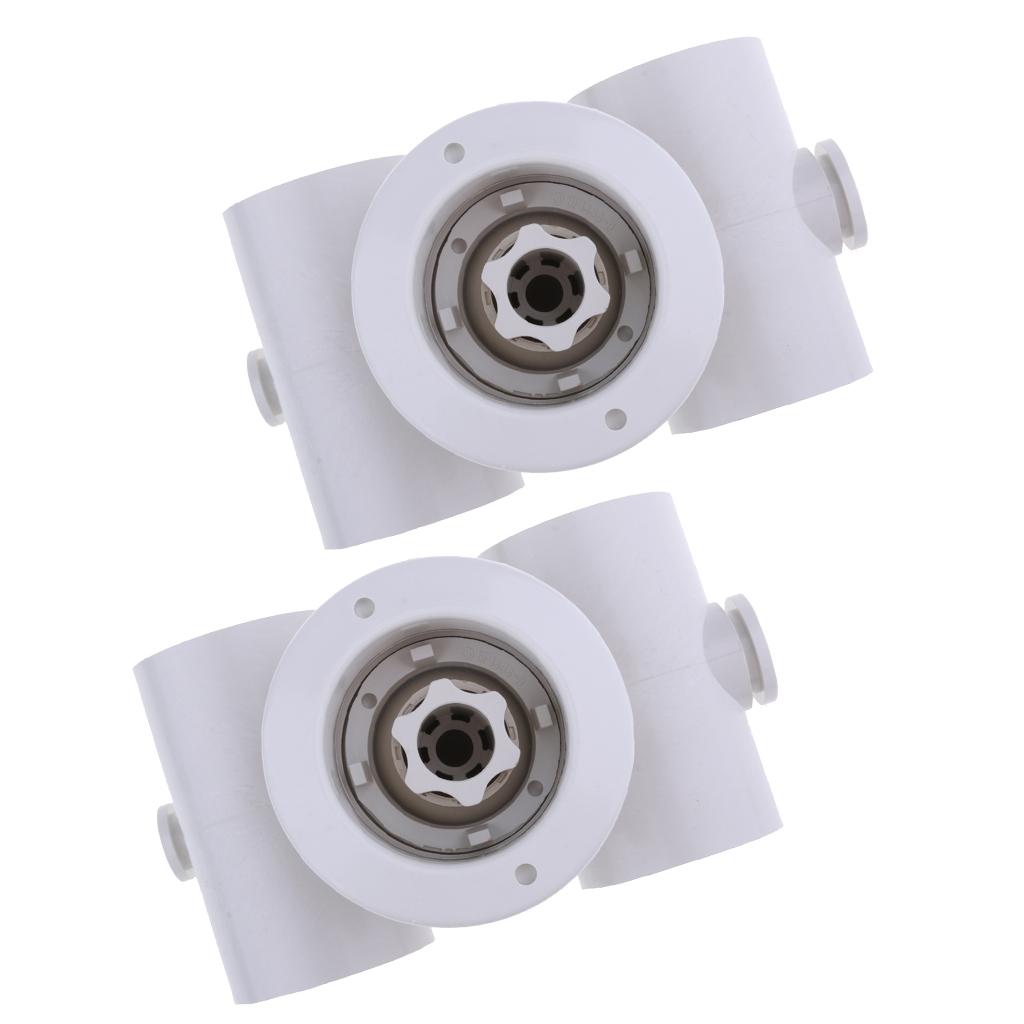 2x/set Swimming Pool Spa River Jet Massage Pool Massage Nozzle Big Power Jet