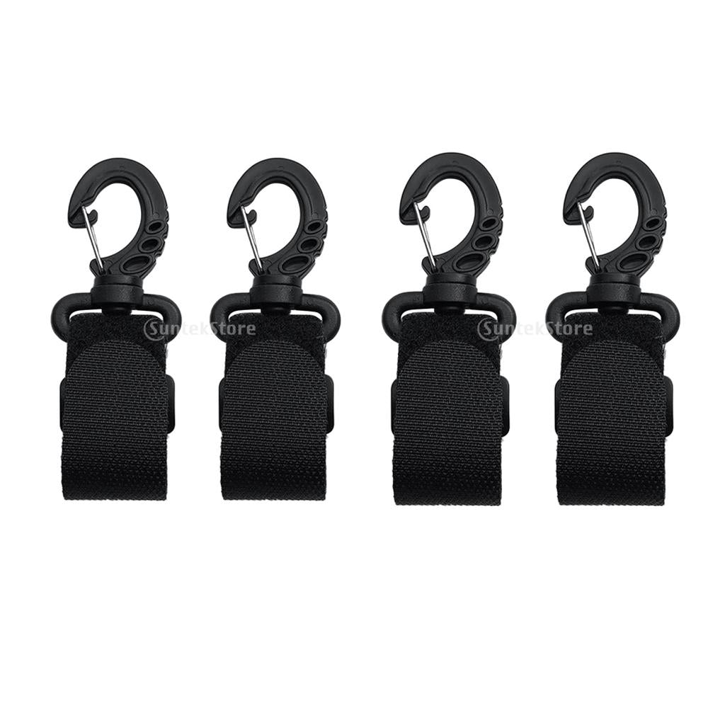 4pcs Kayak Paddle Clip Kayak Oar Holder Canoe Boat Paddle Oar Carrier Keeper