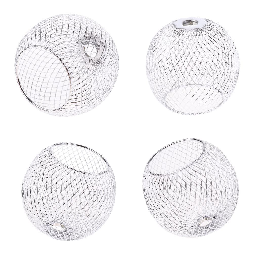 4 Pcs Iron Table Lamp Shade Circular Craft Lamp Shade Small Lamp Shade