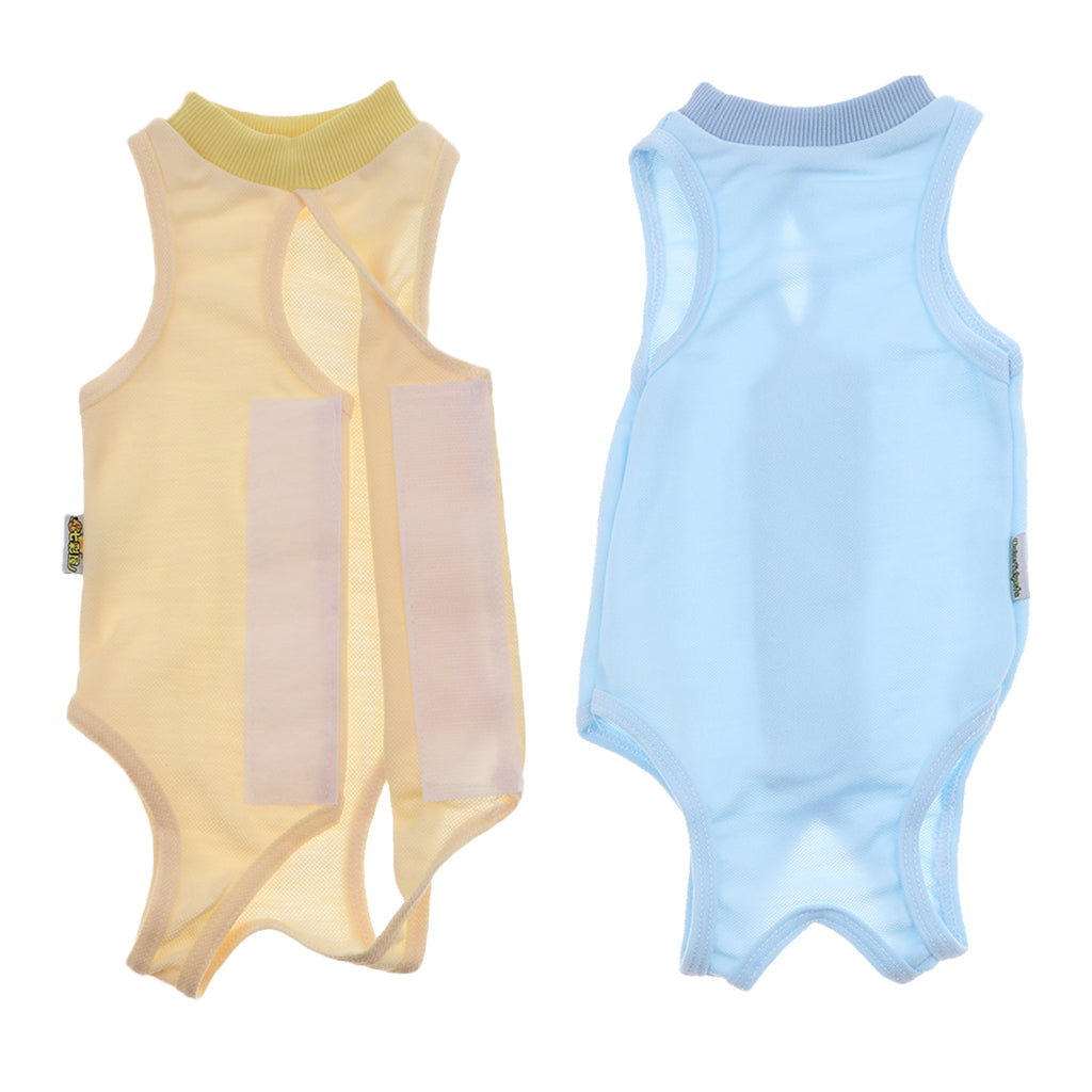 2x Recovery Suit for Cat Dog Sterilization Care Wipe Medicine Prevent Lick L