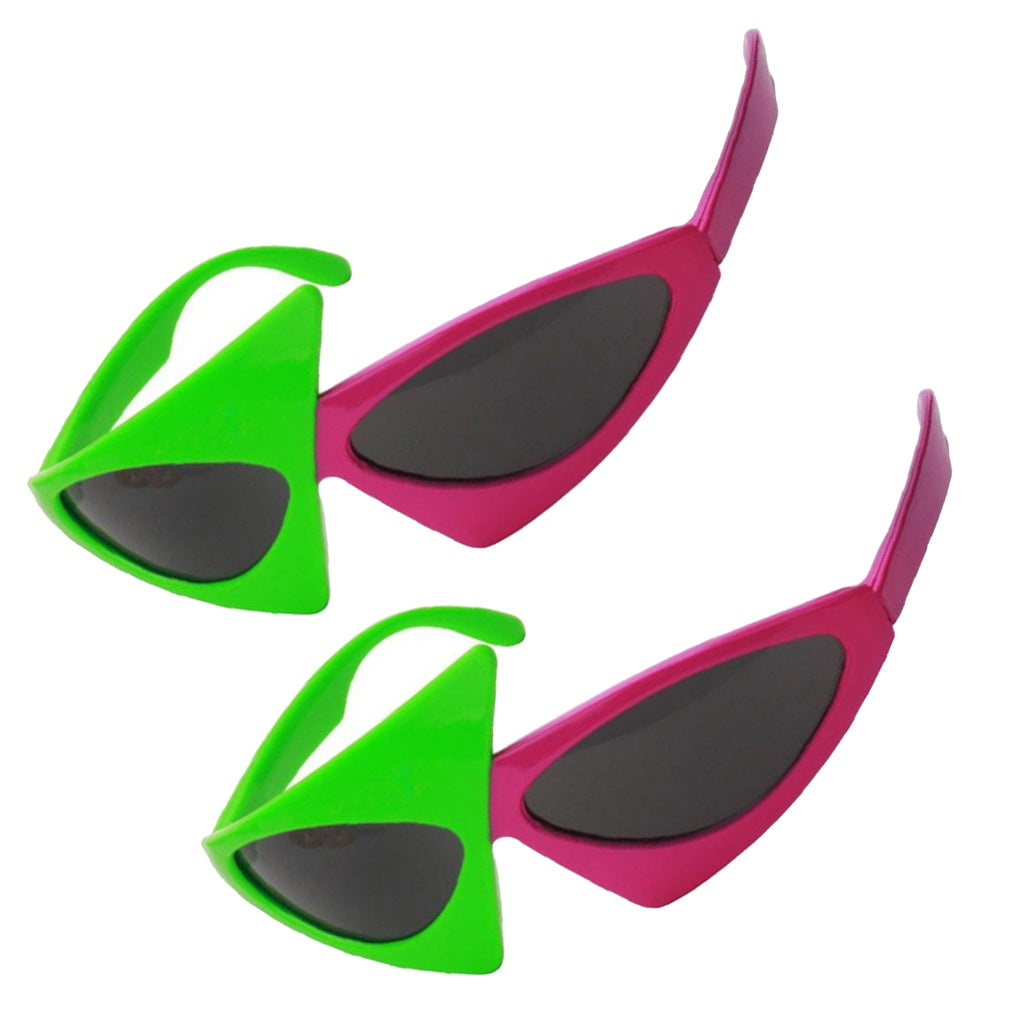 2x Novelty Party Sunglasses Funny Eye Glasses Costumes Photo Prop