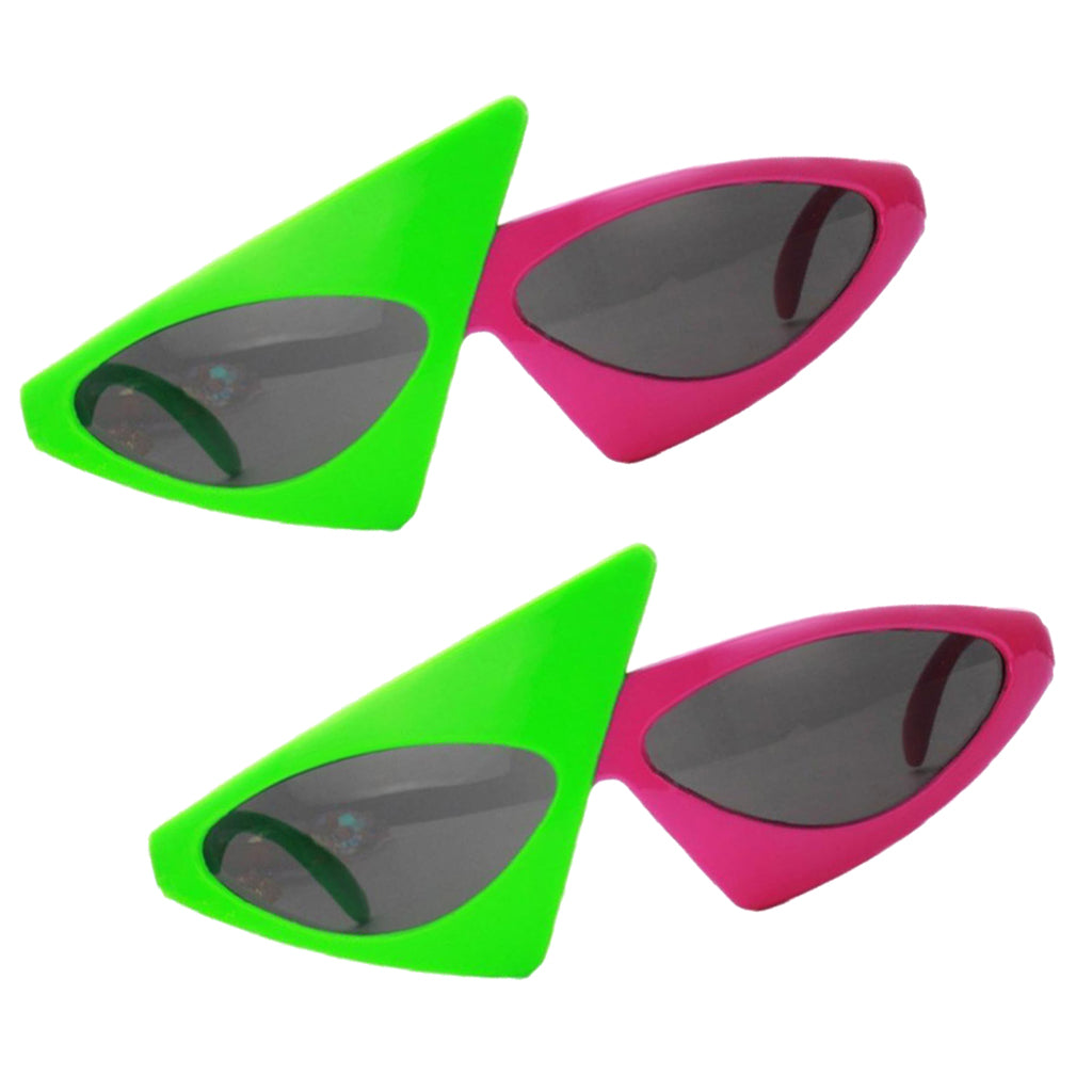 2x Novelty Party Sunglasses Funny Eye Glasses Costumes Photo Prop