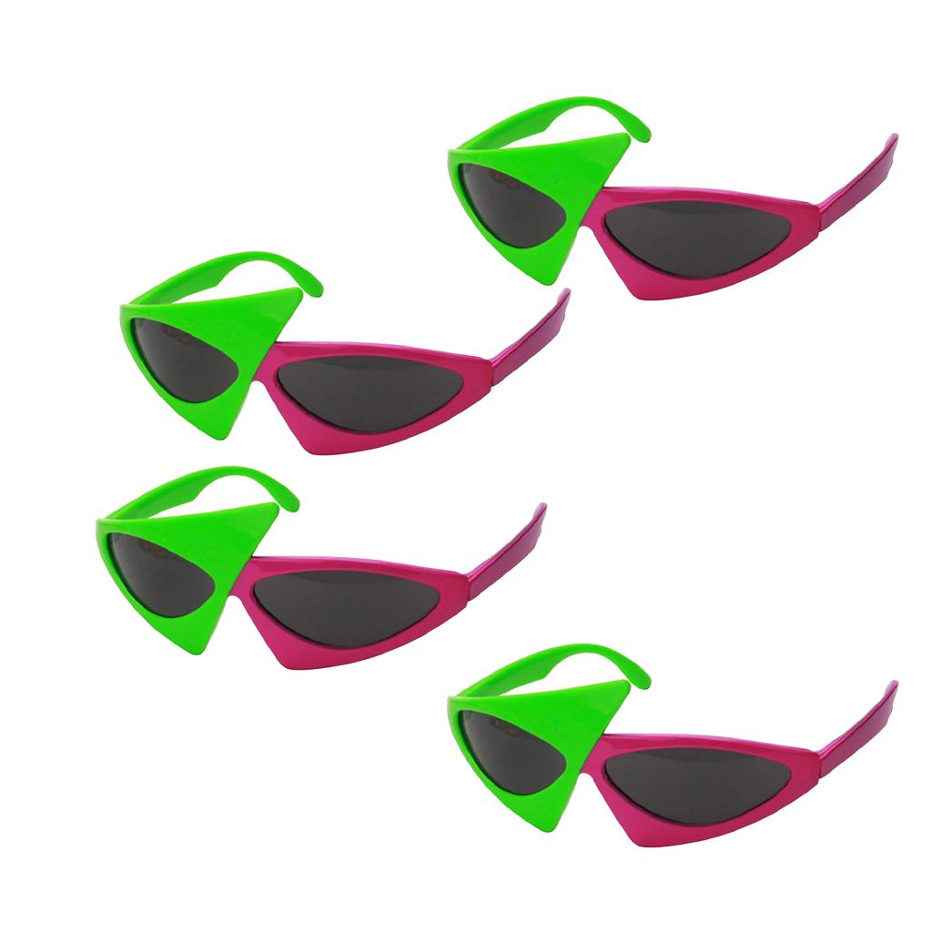 4x Novelty Party Sunglasses Funny Eye Glasses Costumes Photo Prop