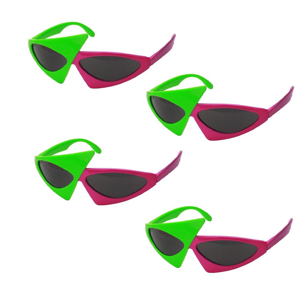 4x Novelty Party Sunglasses Funny Eye Glasses Costumes Photo Prop