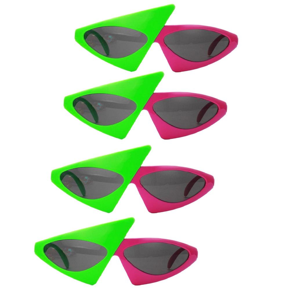4x Novelty Party Sunglasses Funny Eye Glasses Costumes Photo Prop