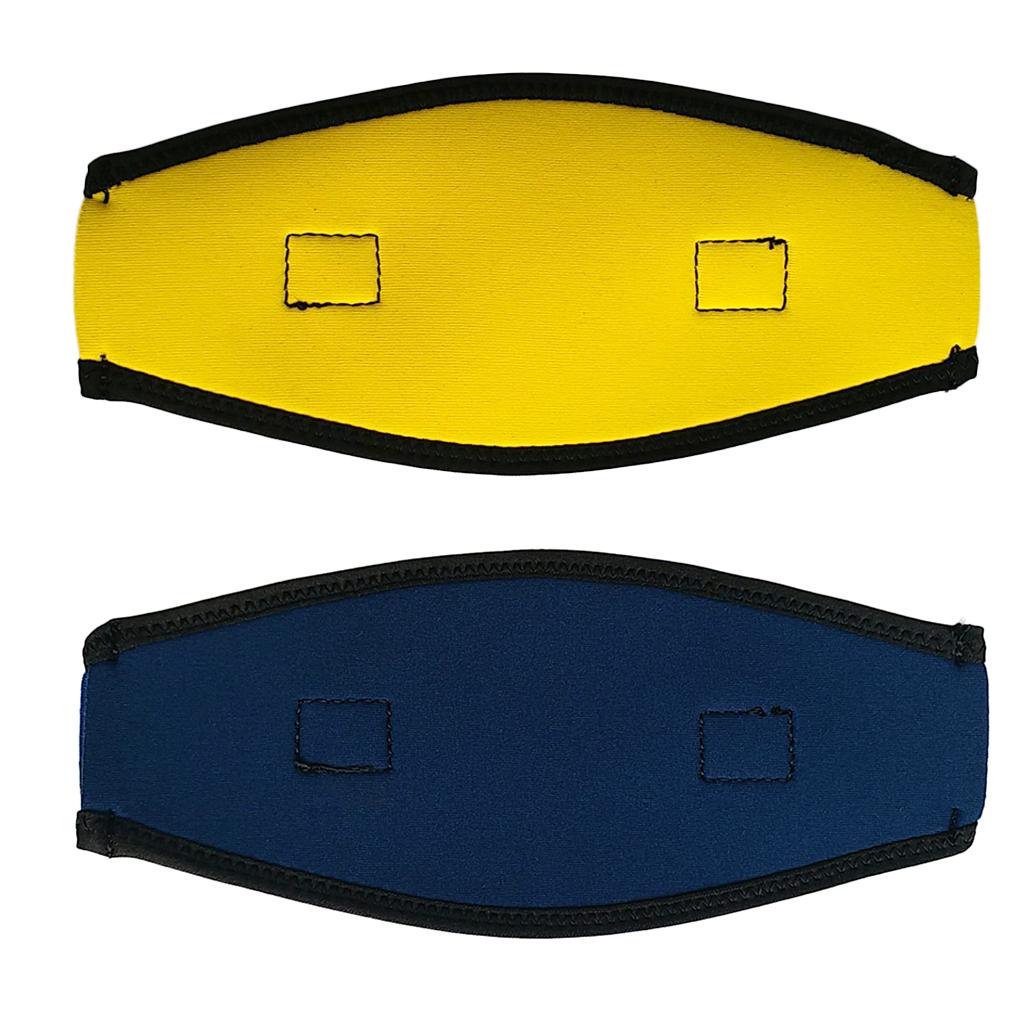 2Pcs Universal Mask Strap Wrap Cover Scuba Dive Snorkel Swim Gear Accessory