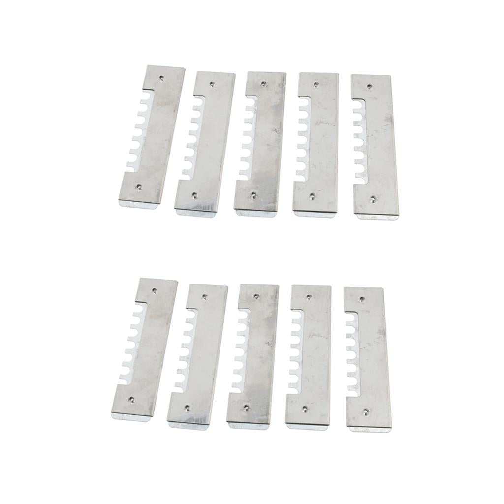 10 Pieces Bee Hive Entrance Reducer Sliding Beehive Mouse Guard Travel Gate