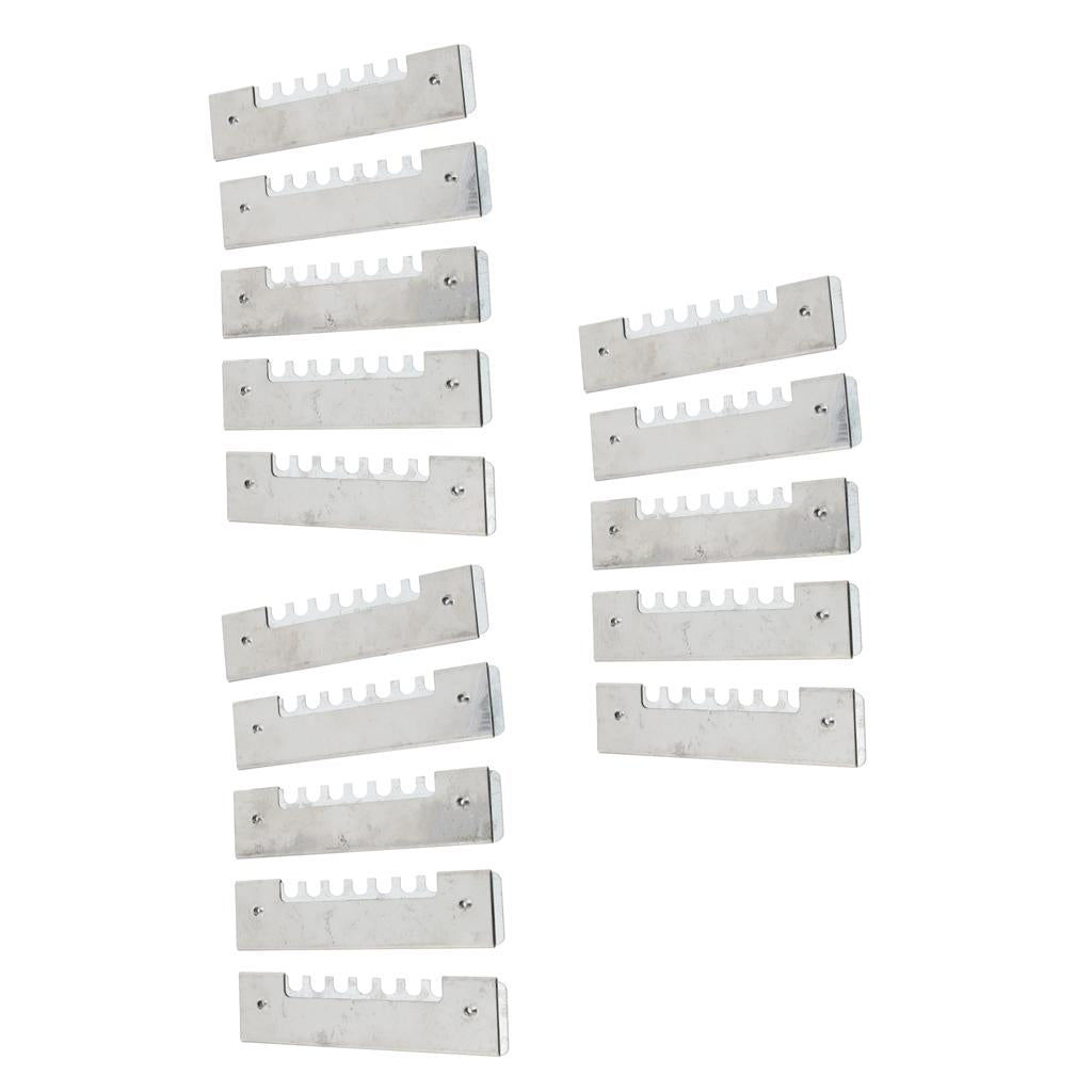 15 Pieces Bee Hive Entrance Reducer Sliding Beehive Mouse Guard Travel Gates