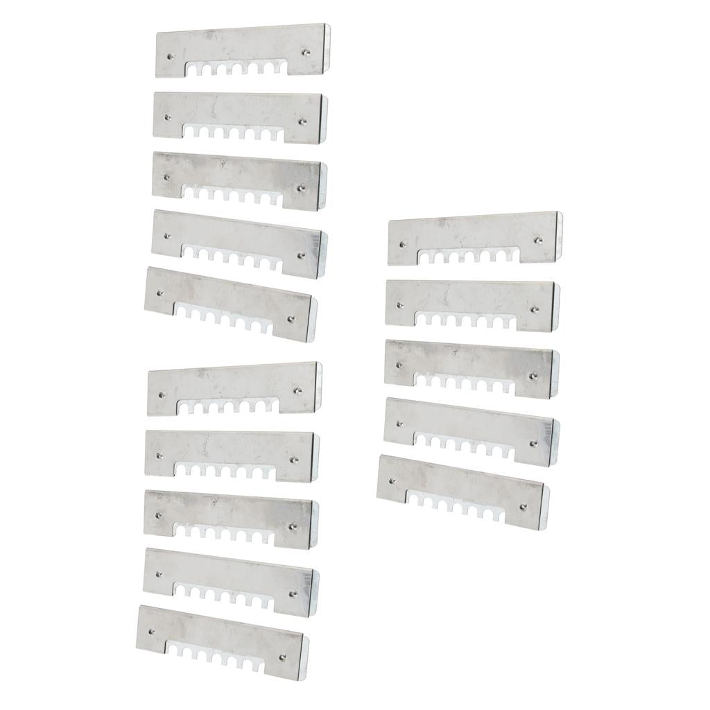 15 Pieces Bee Hive Entrance Reducer Sliding Beehive Mouse Guard Travel Gates