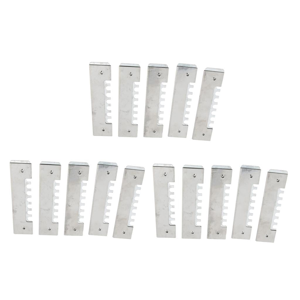 15 Pieces Bee Hive Entrance Reducer Sliding Beehive Mouse Guard Travel Gates