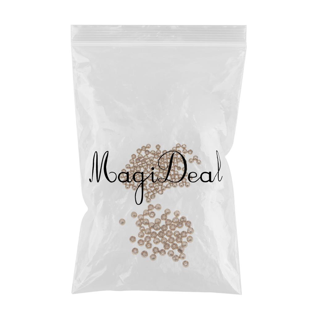150pcs Fly Tying Beads Assortment Hook Nymph Belly Eyes Head Ball Bead
