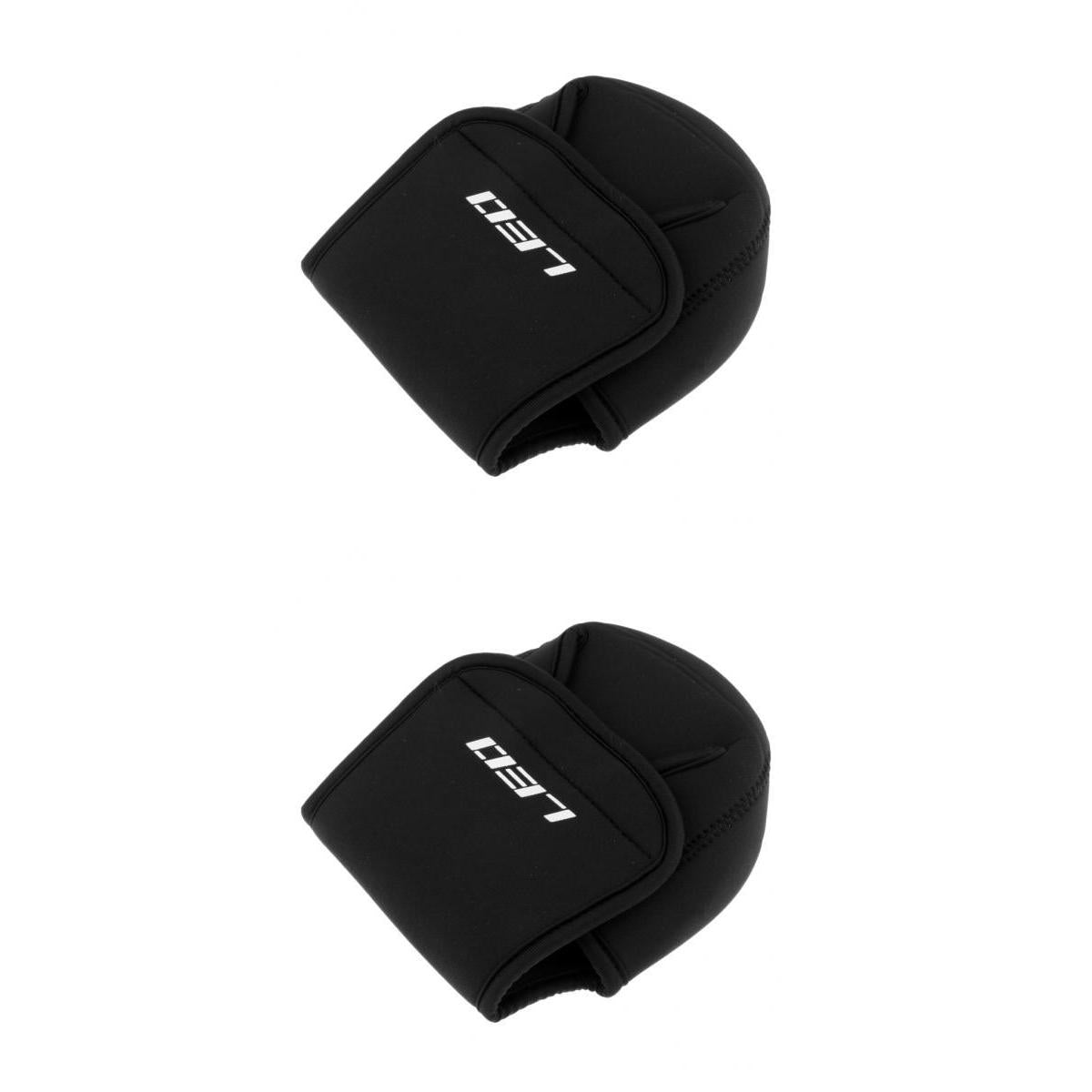 2Pcs Neoprene Holder Fishing Reel Storage Bag Protective Cover Case