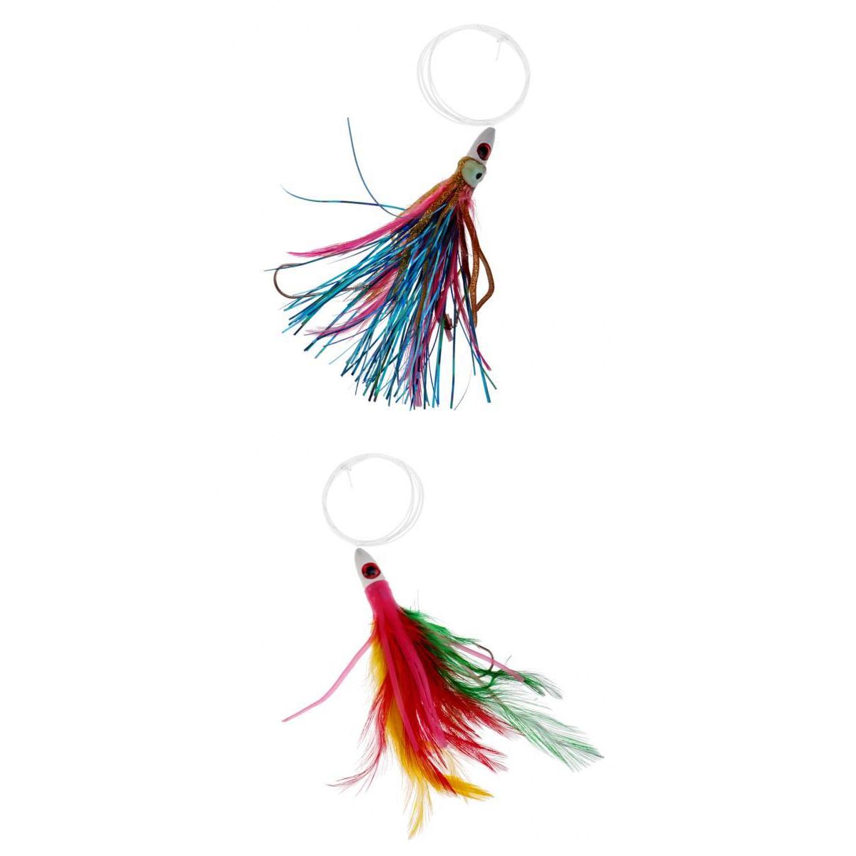 2 Pieces Big Game Saltwater Trolling Lures Marlin,Mahi,Dolphin,,Sailfish