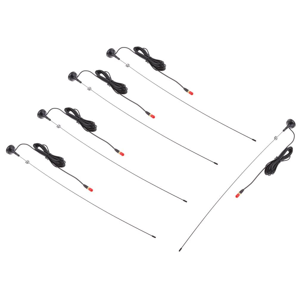 5x SMA-F Car Mobile Intercom Mount Antenna for BAOFENG 5R 7888 s/UV2/UVD1