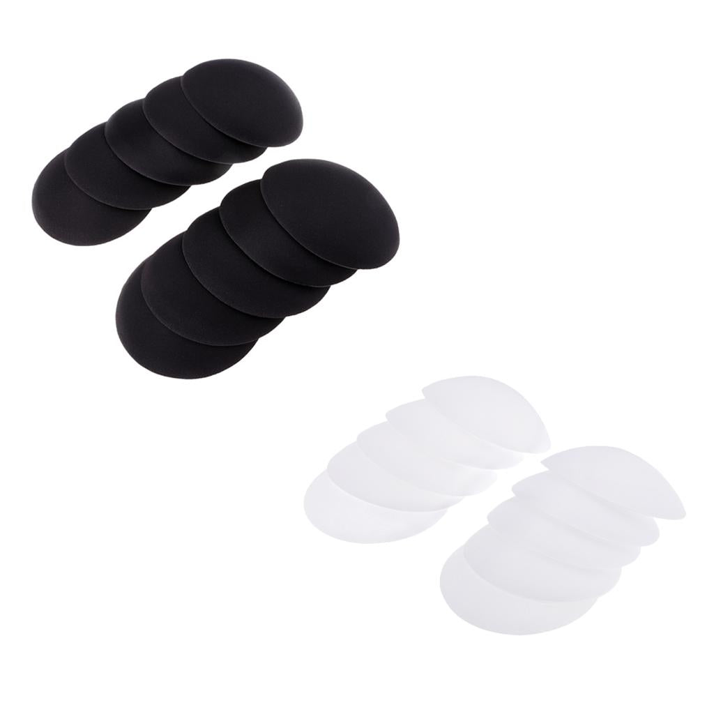 10 Pairs Women Bikinis Round Bra Pad Inserts Sponge Push Up Swimwear
