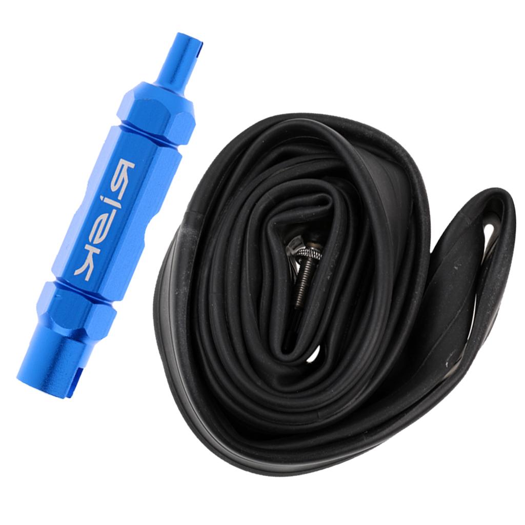 Bicycle Inner Tube 700 x 28/32C FV Valve Inner Tire & Valve Core Remover
