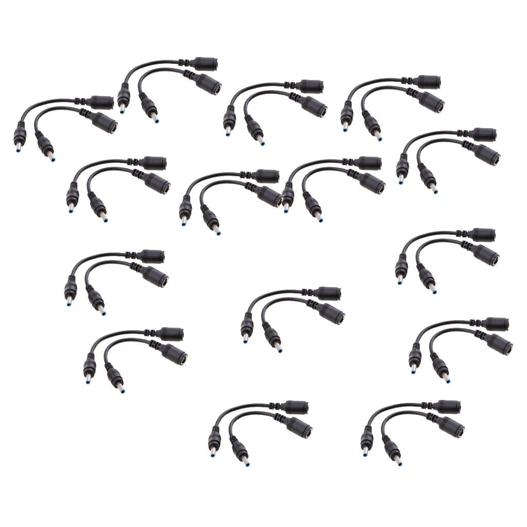 30 Pieces for HP DC Power Cable 7.4x5.0mm Female to 4.5x3.0mm Male