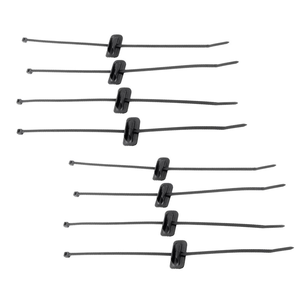 8 Sets Mountain Road Bike Cable Clip Shift Tube Hosing Guide Holder Zip Tie