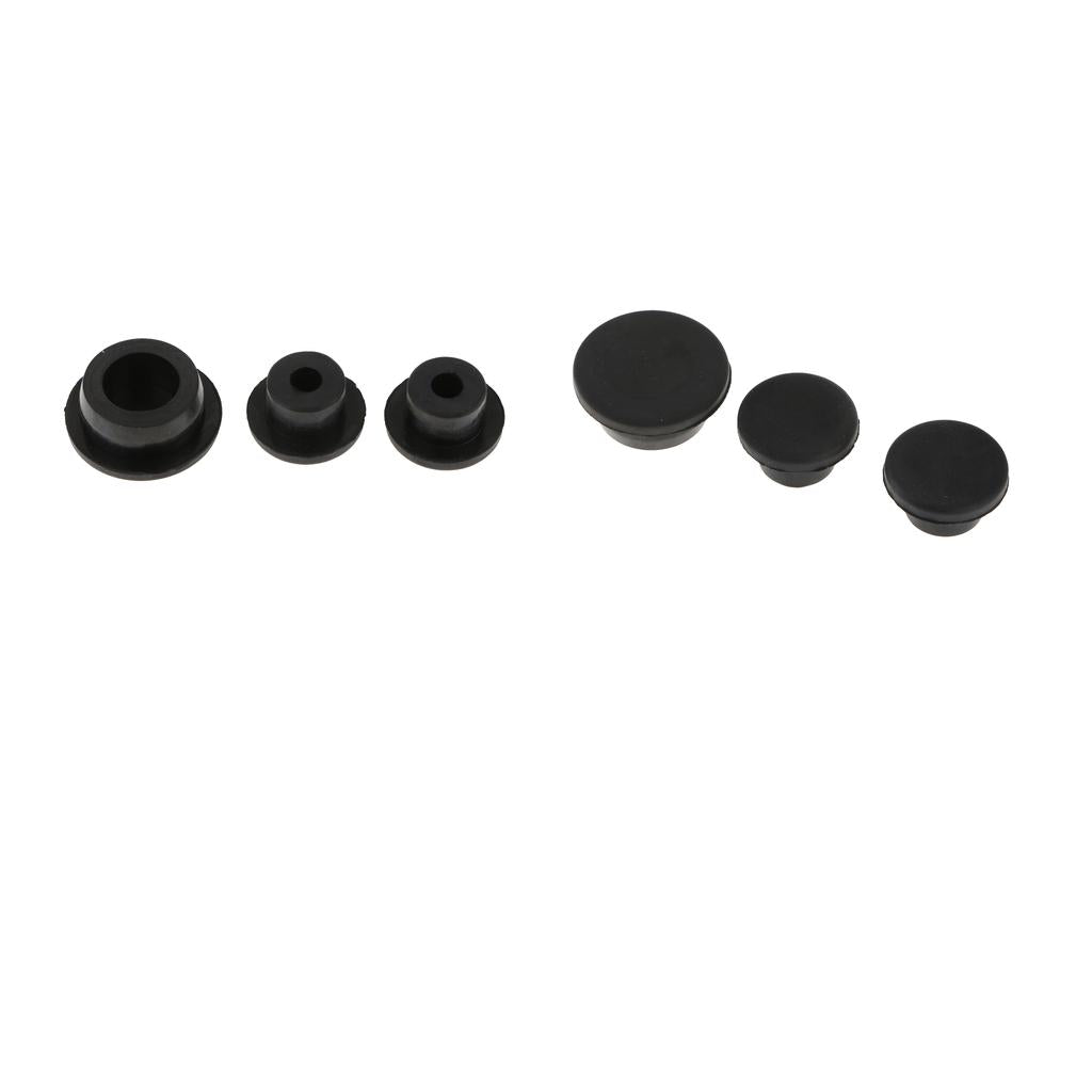 2X Tailgate Plug Tramp Stamp Spare Tire Carrier Delete for Jeep JK Wrangler