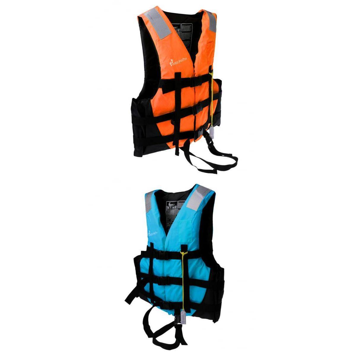 2Pcs Life Jacket Kayak Canoe Boat Swimming Fishing Vest Buoyancy Aid M L