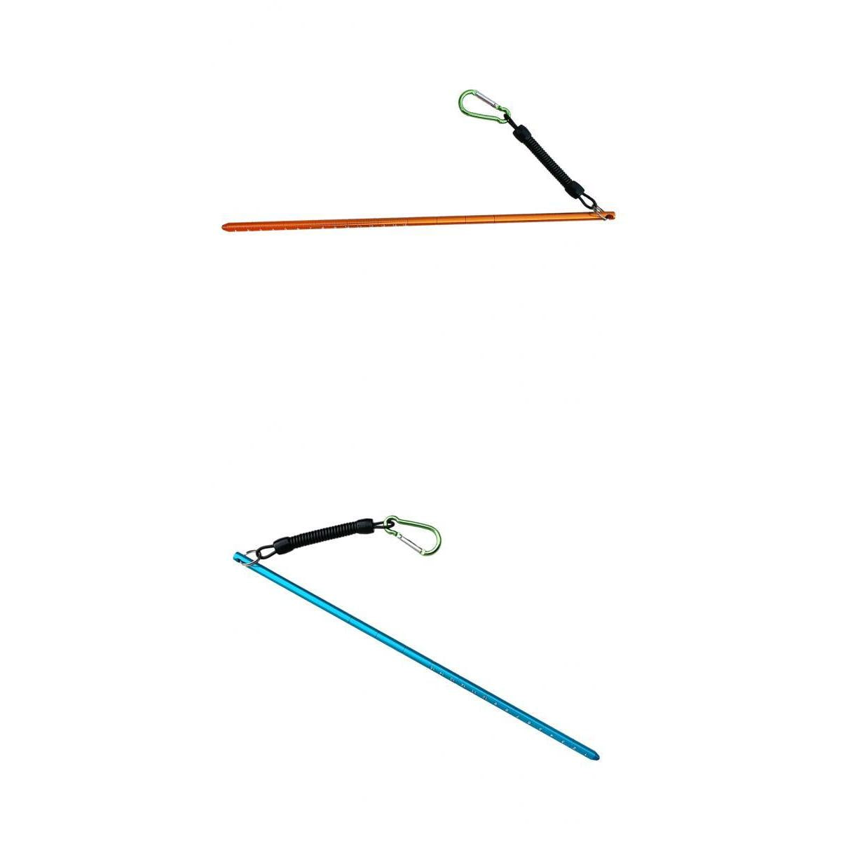 2Pcs Scuba Diving Lobster Stick Pointer Spiral Coil Lanyard Strap & Clip