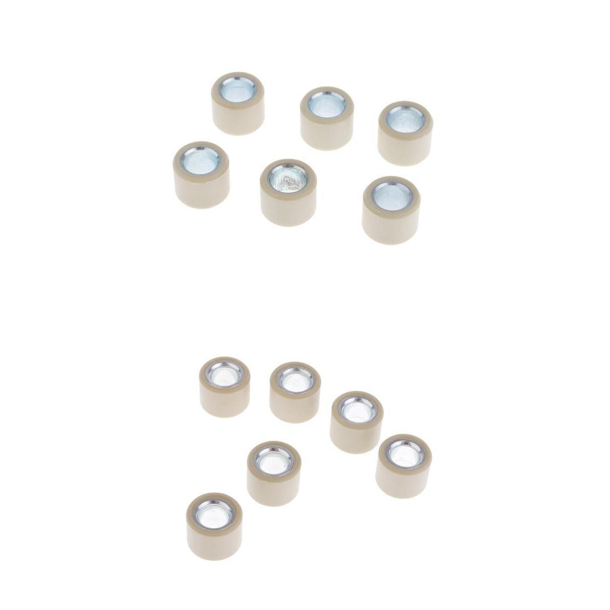 12pcs 13mm Variator Roller Weight 6.5g 8.5g for GY6 50cc 80cc Engine Scooter