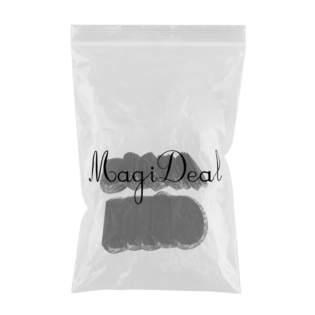 100 Pieces Disposable Underarm Armpit Sweat Perspiration Pads Guards Black