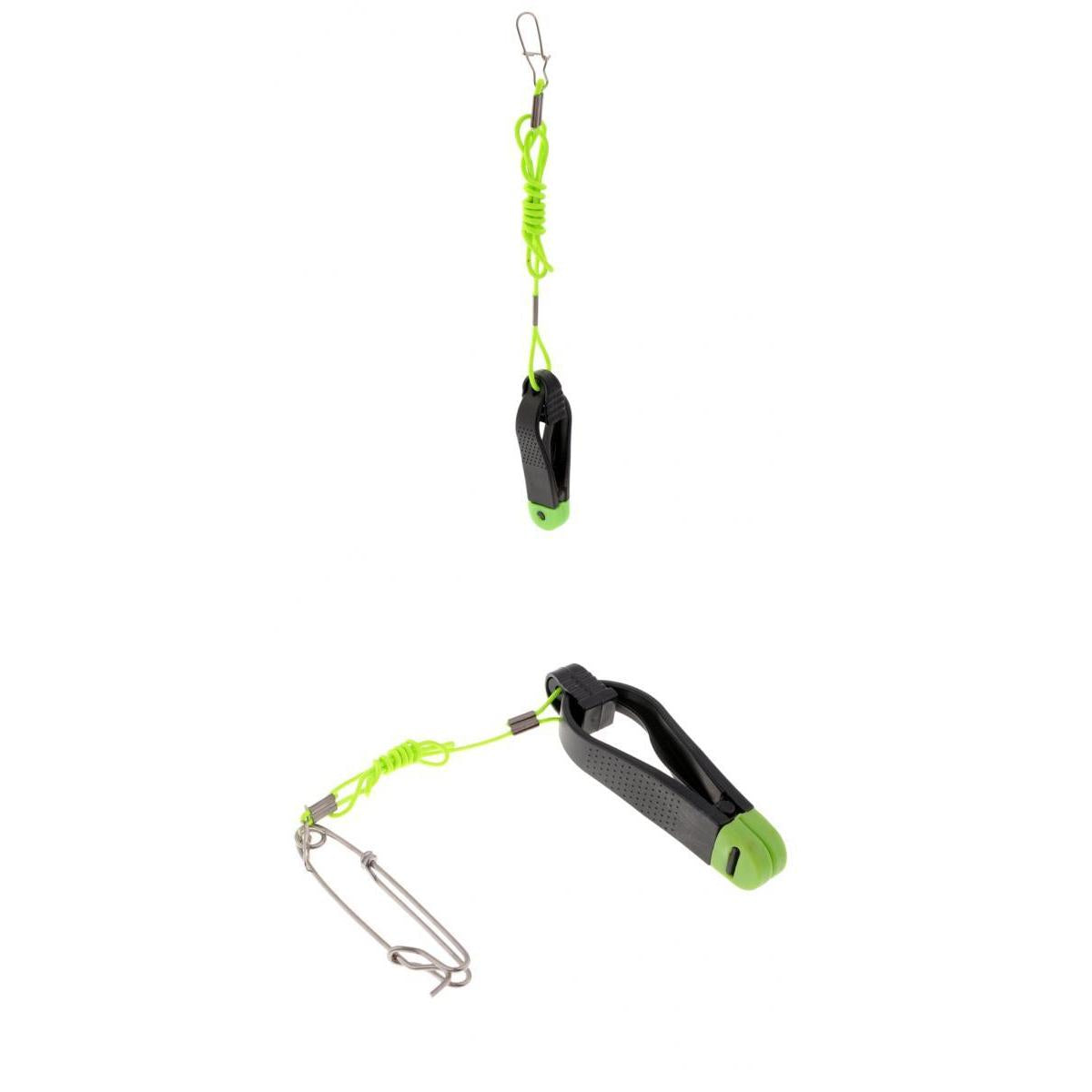 2pcs Power Grip Plus Line Release Clips w/ Snap 17-Inch Leader J009-2 J008-3