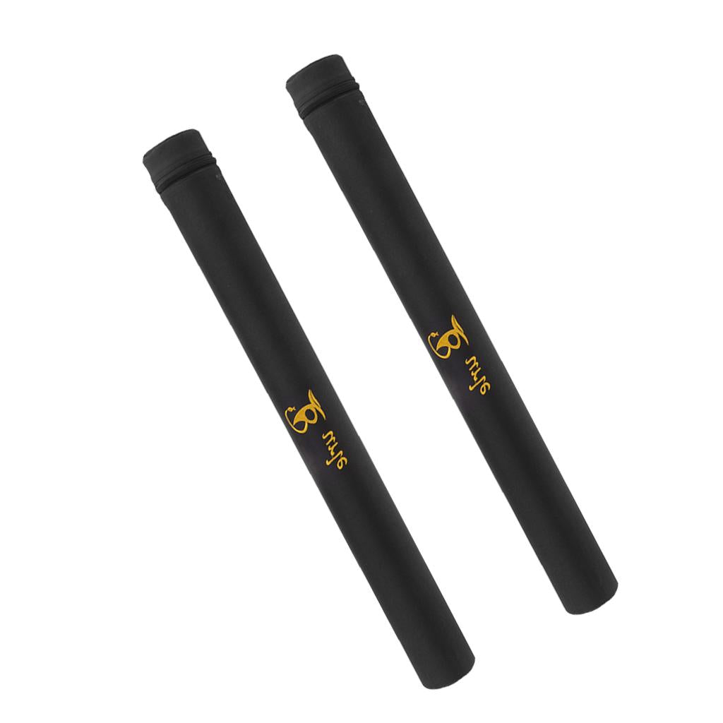 2pcs Fly Fishing Rod Tube Case Fishing Pole Holder Bag with Strap 75cm 85cm