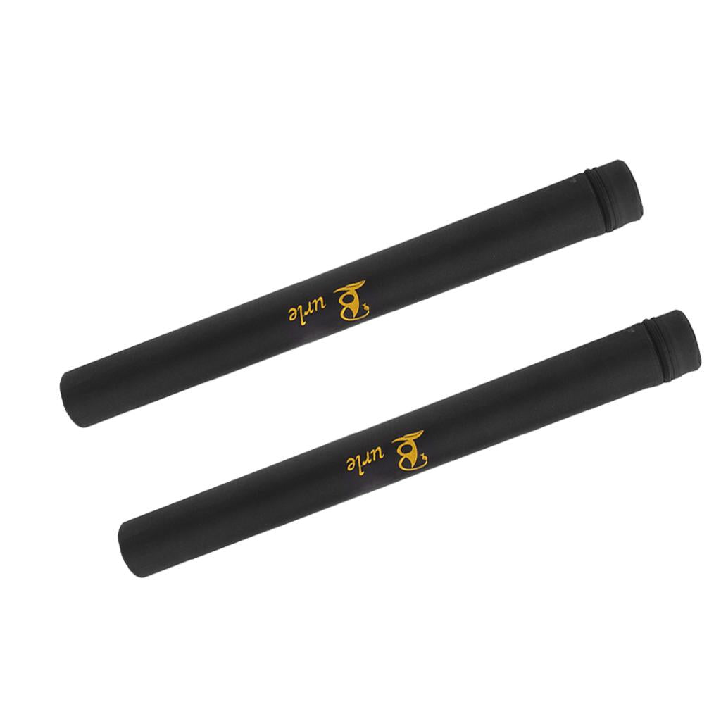 2pcs Fly Fishing Rod Tube Case Fishing Pole Holder Bag with Strap 75cm 85cm