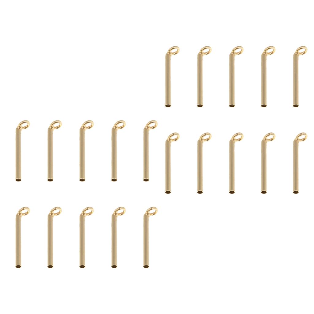20pcs Fishing Rod Guides Tips Repair Kit DIY Rod Tips Eye Rings 0.9mm 1.0mm