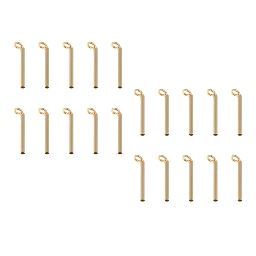 20pcs Fishing Rod Guides Tips Repair Kit DIY Rod Tips Eye Rings 1.1mm 1.2mm