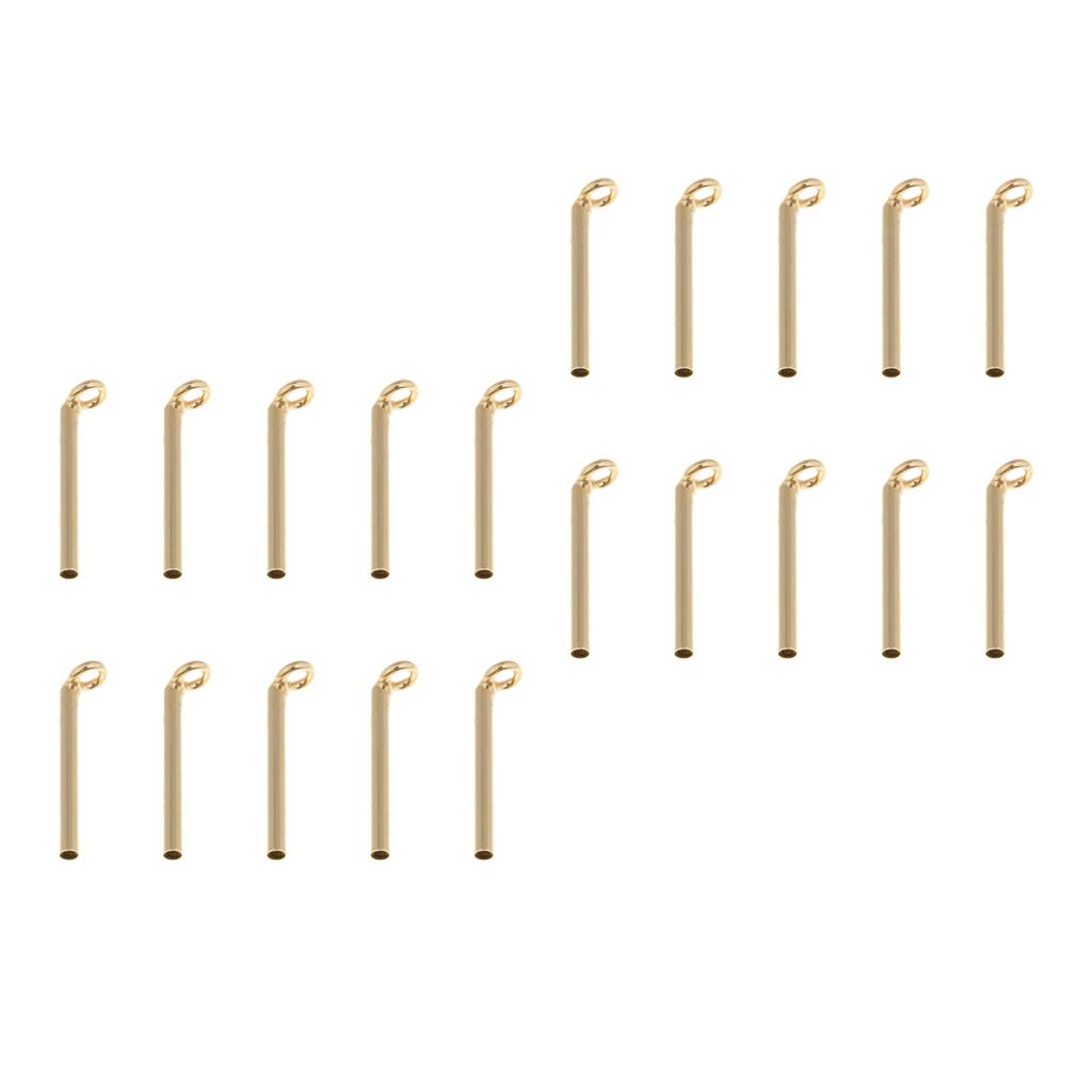 20pcs Fishing Rod Guides Tips Repair Kit DIY Rod Tips Eye Rings 1.1mm 1.2mm