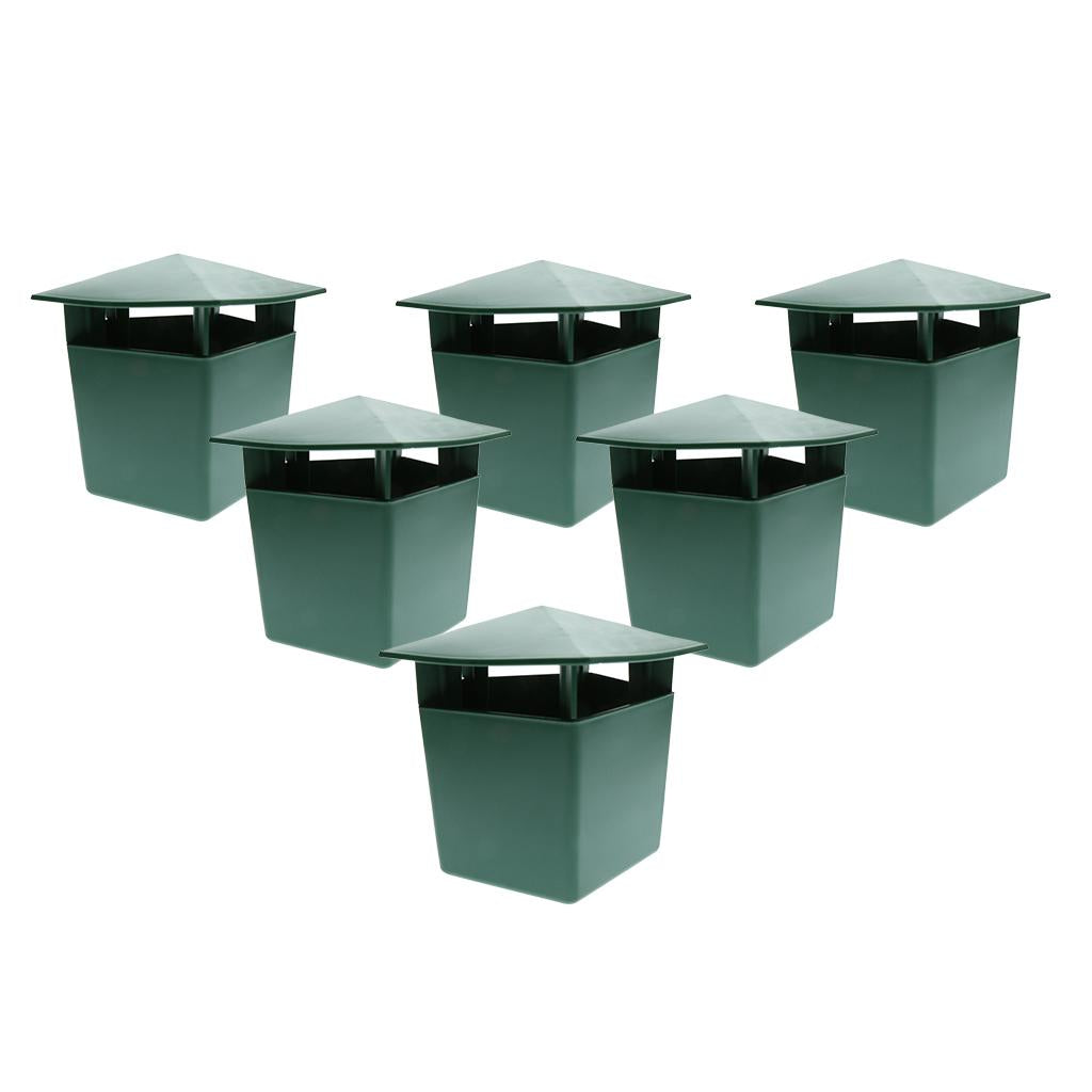 6pcs Eco-friendly Snail Cage House Catcher Trap Gintrap Pest Control 10x11cm