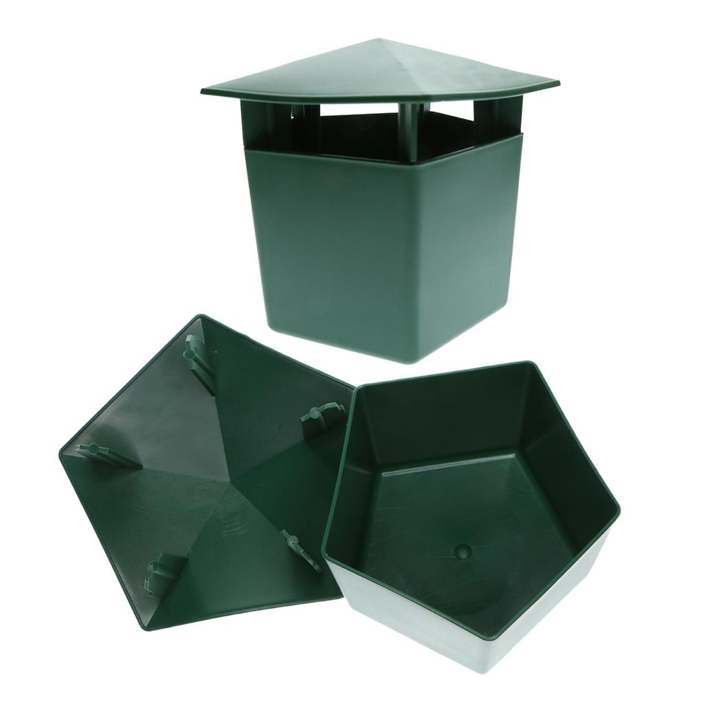 2pcs Eco-friendly Snail Cage House Catcher Trap Gintrap Pest Control 10x11cm