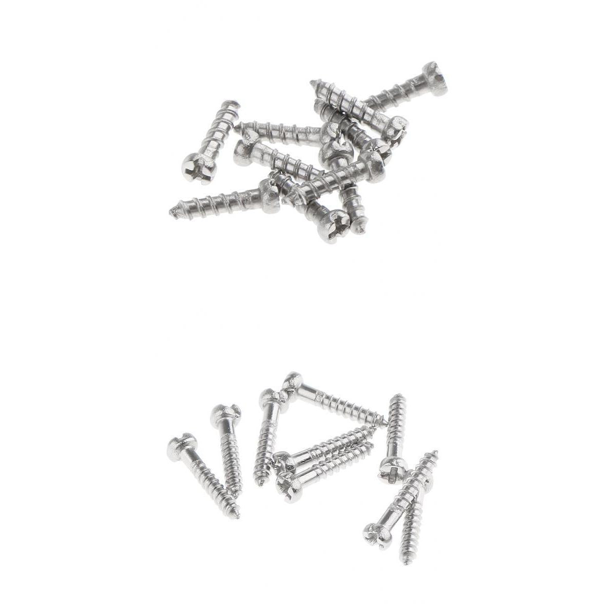 2000x Self Tapping Screw Eyeglass Watch Repair Kits 2x1.4x8mm&2.0x1.4x6.0mm