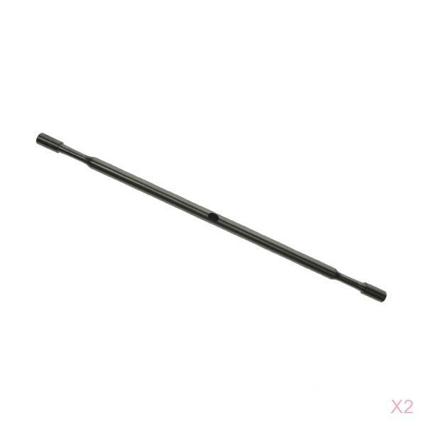 2x Metal Cutting Double Head Drill Sheet Functional Nibbler Saw Cutter Arbor