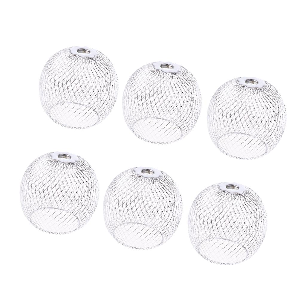 6 Pcs Iron Table Lamp Shade Modern Standard Lamp Shade Small Lamp Shade