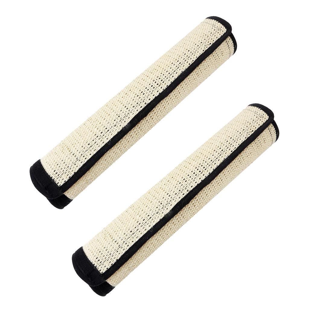 2 Pcs Sisal Kitten Scratching Pad Cat Toy Training Board Mat Home Protection
