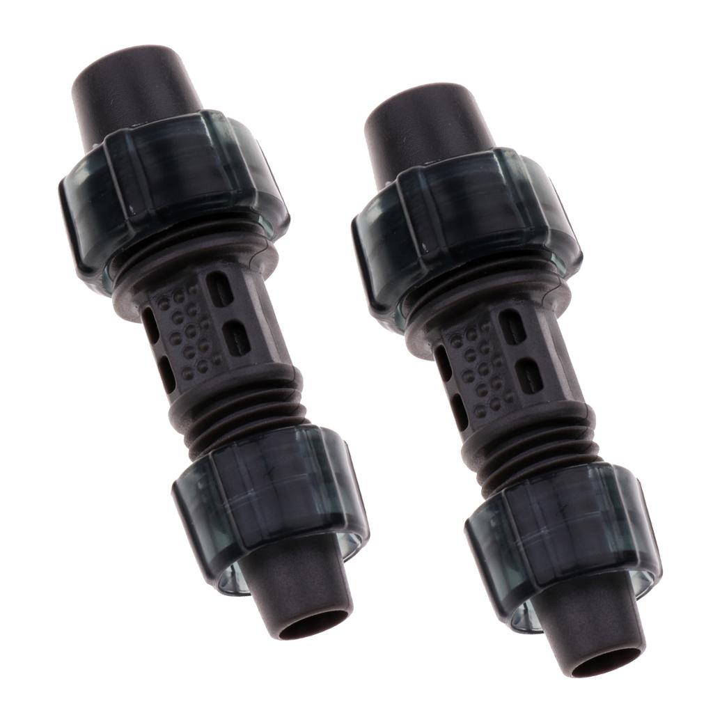 2 Pcs Aquarium Filter Water Reducers Adapters Connector Hose Pipe Tube