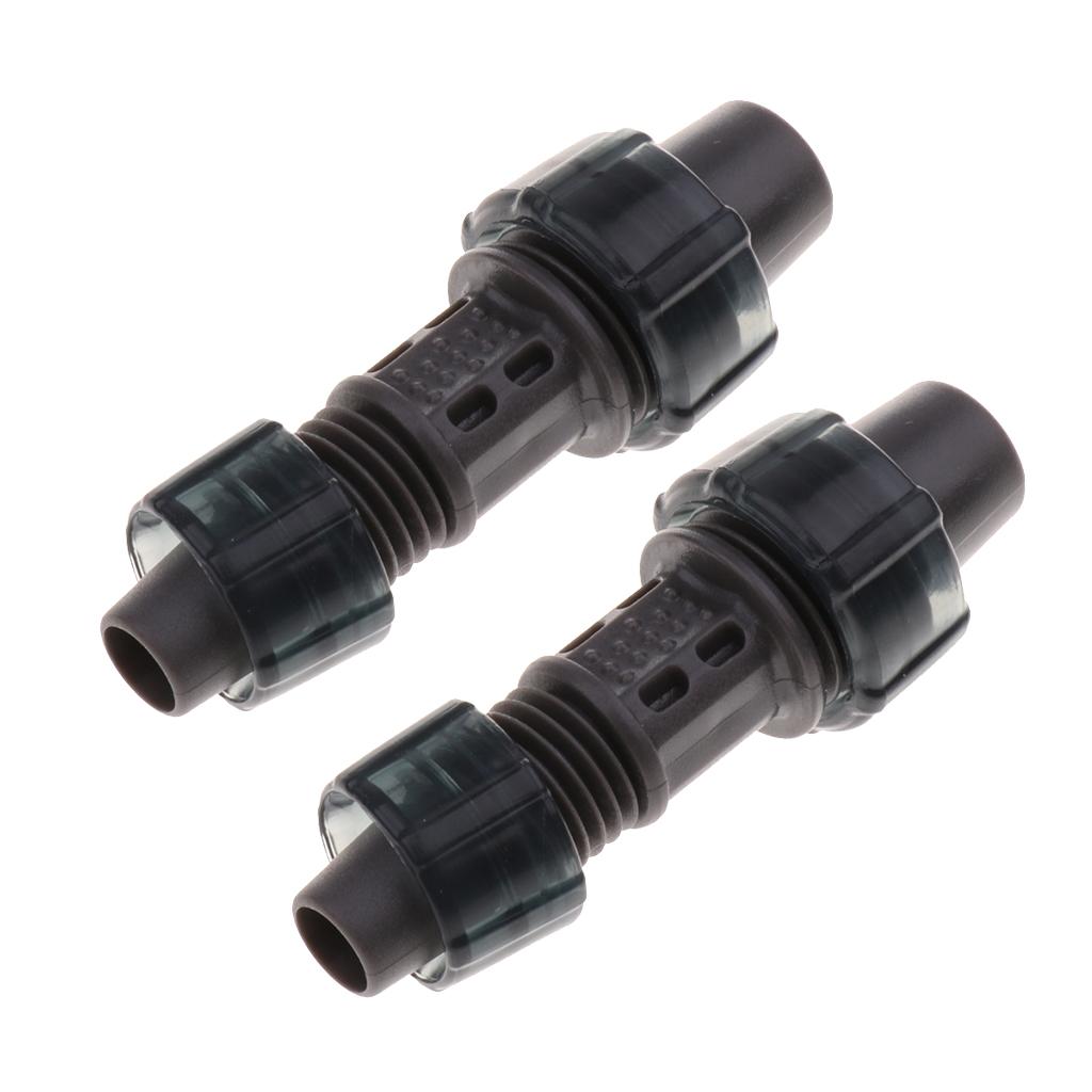2 Pcs Aquarium Filter Water Reducers Adapters Connector Hose Pipe Tube