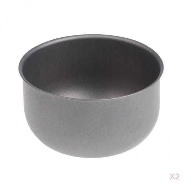 2pcs Titanium Portable Mini Tea Cup Camping Wine Glass Coffee Mug Outdoors