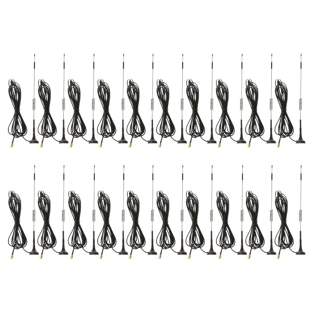 20x 70-2700Mhz 12dBi 4G SMA Omni Antenna Male Plug Modem Router High Gain