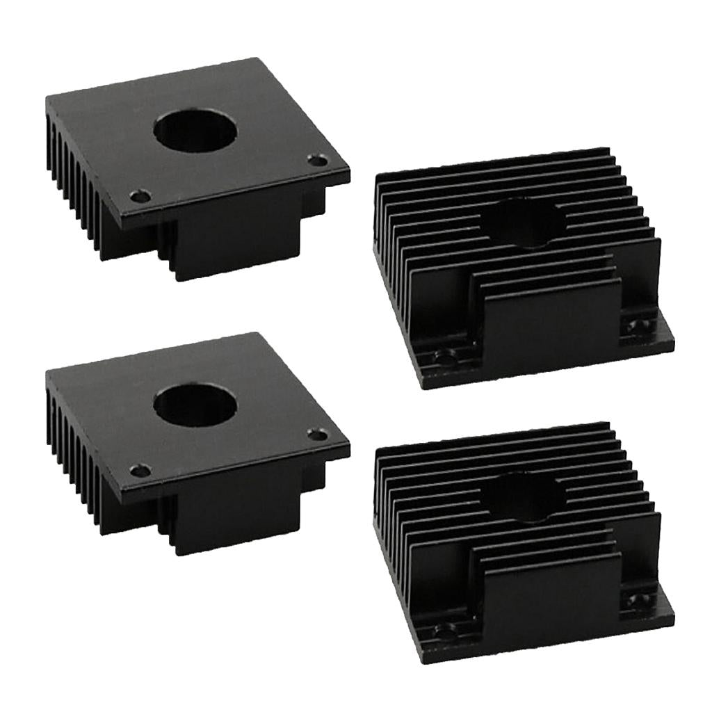 2set 40x40x11mm Aluminum Heat Sink Cooling Fin for 3D Printer Mk7 MK8