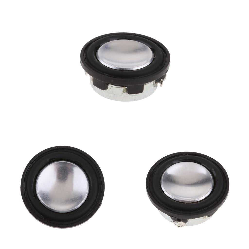 3x 28mm 2W Stereo Audio Speaker 1inch 4Ohm Full-range DIY Loudspeakern New