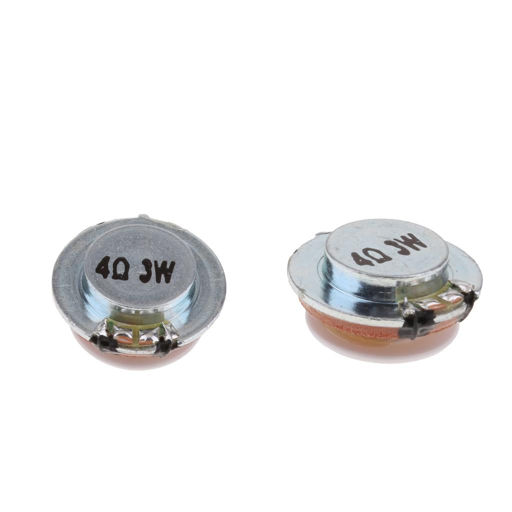 2Pieces Horn Plane Vibration Speaker Novel Resonance Speaker 27mm