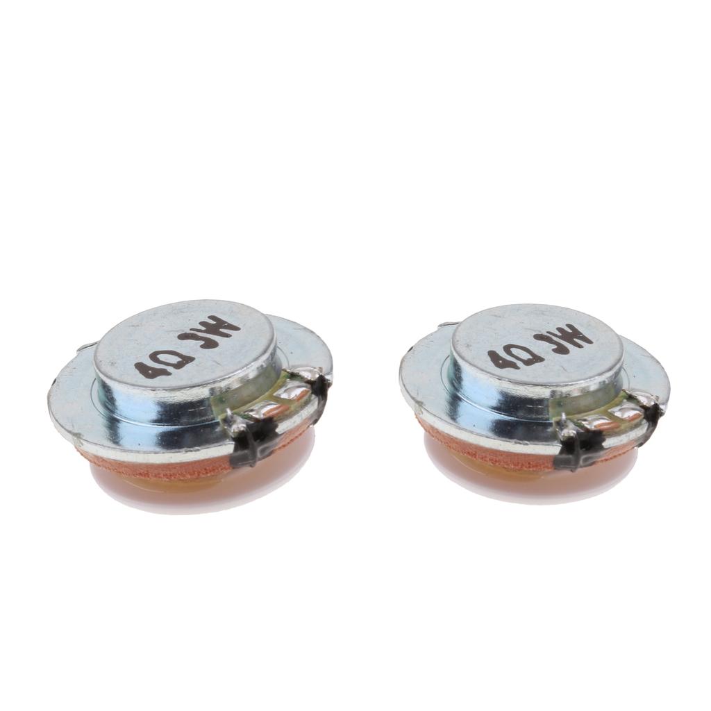 2Pieces Horn Plane Vibration Speaker Novel Resonance Speaker 27mm
