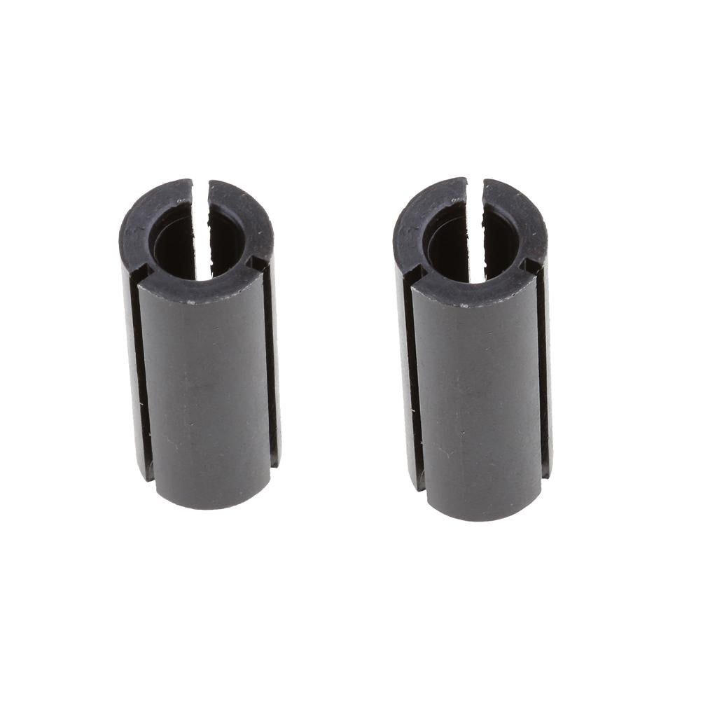 2 x High Precision Router Bit Collet Milling Bit Chuck Adapter Set CNC Tool