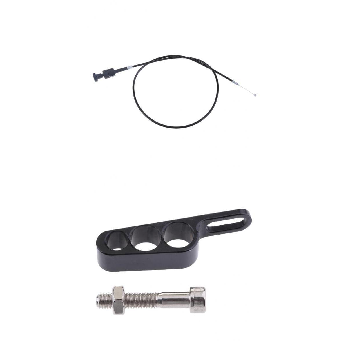 Choke Throttle Cable for Honda CB400 CL450+Universal Throttle Cable Clamp