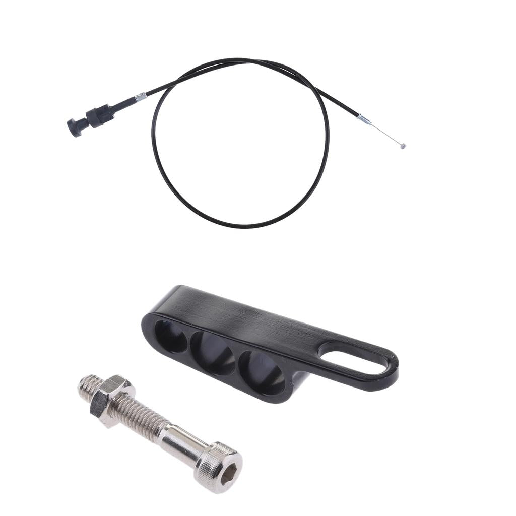 Choke Throttle Cable for Honda CB400 CL450+Universal Throttle Cable Clamp